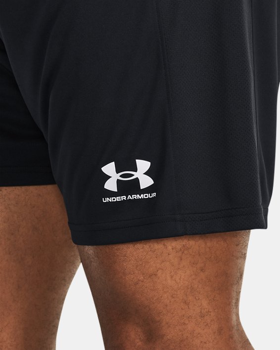 Men's UA Challenger Knit Shorts in Black image number 3